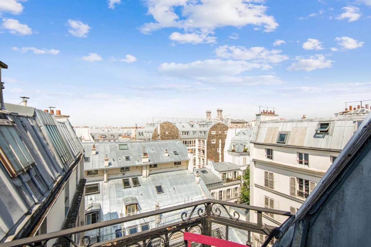 Artists' Studio On The Roofs Of Montmartre - Welkeys Paris Exterior foto